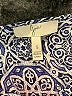 Joie 100% Silk Paisley Blue Long Sleeve Silk Top Size S - photo 7