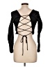 Zara Black Long Sleeve Top Size L - photo 2