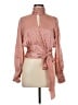 Cinq à Sept Pink Long Sleeve Blouse Size M - photo 1