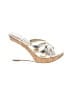 Charles by Charles David Metallic Silver Wedges Size 8 - photo 1