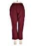 L.L.Bean Solid Burgundy Casual Pants Size M (petite) - photo 2