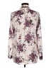 Candie's 100% Polyester Floral Ivory Long Sleeve Blouse Size M - photo 2