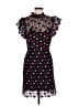 Sandro 100% Polyester Black Cocktail Dress Size Sm (1) - photo 1