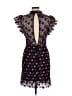 Sandro 100% Polyester Black Cocktail Dress Size Sm (1) - photo 2
