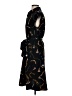 Apt. 9 100% Polyester Print Black Casual Dress Size S - photo 5