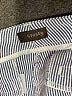Crosby Stripes Gray Blue Shorts Size 6 - photo 3