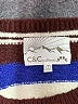 C&C California Stripes Brown Pullover Sweater Size M - photo 7
