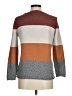 Pinque Color Block Brown Pullover Sweater Size M - photo 2