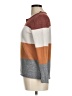 Pinque Color Block Brown Pullover Sweater Size M - photo 5