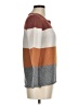 Pinque Color Block Brown Pullover Sweater Size M - photo 4