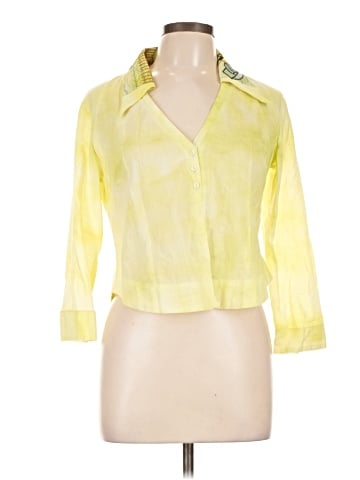 Custo Barcelona 3/4 Sleeve Button-Down Shirt (view 1)