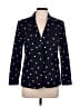 Boden 100% Cotton Polka Dots Blue Blazer Size 8 (petite) - photo 1