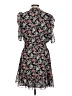 Shoshanna 100% Polyester Floral Black Cocktail Dress Size 10 - photo 2