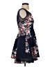 Delia's Floral Blue Cocktail Dress Size XS - photo 4