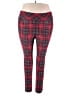 Torrid Plaid Red Casual Pants Size 2X Plus (2) - photo 1