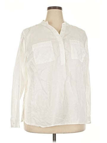 Talbots Outlet Long Sleeve Blouse (view 1)