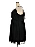 Torrid 100% Polyester Solid Black Casual Dress Size 2X Plus (2) - photo 5