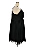 Torrid 100% Polyester Solid Black Casual Dress Size 2X Plus (2) - photo 4