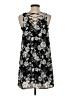 Pink Rose 100% Polyester Black Casual Dress Size S - photo 2