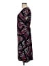 Worthington Print Purple Cocktail Dress Size L - photo 5