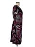 Worthington Print Purple Cocktail Dress Size L - photo 4