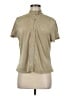 Jamie Sadock Tan Short Sleeve Blouse Size M - photo 1