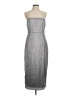 Lulus 100% Polyester Metallic Gray Cocktail Dress Size M - photo 1
