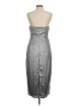 Lulus 100% Polyester Metallic Gray Cocktail Dress Size M - photo 2