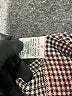 Unbranded 100% Polyester Houndstooth Gray Brown Casual Skirt Size 5 - photo 6