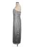Lulus 100% Polyester Metallic Gray Cocktail Dress Size M - photo 5