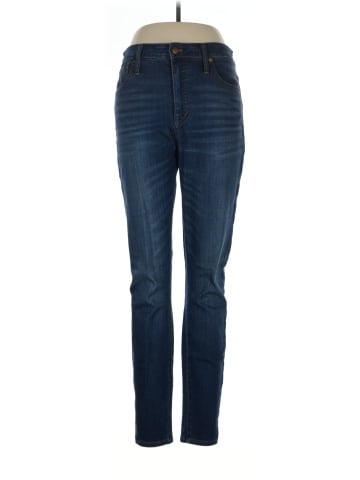 Madewell Tall Curvy High-Rise Skinny Jeans in Danny Wash: TENCEL&trade; Denim Edition (view 1)