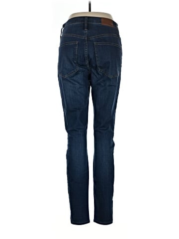 Madewell Tall Curvy High-Rise Skinny Jeans in Danny Wash: TENCEL&trade; Denim Edition (view 2)