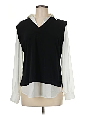 Adrianna Papell Long Sleeve Top (view 1)