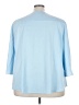 Unbranded Blue 3/4 Sleeve Blouse Size 5X - photo 2