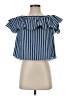 Everly Blue Sleeveless Blouse Size S - photo 1