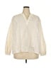Universal Thread 100% Cotton Ivory 3/4 Sleeve Blouse Size XXL - photo 1