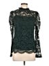 Adiva Green Long Sleeve Blouse Size L - photo 1