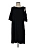 Halogen Solid Black Casual Dress Size S - photo 1