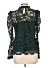 Adiva Green Long Sleeve Blouse Size L - photo 2