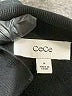 CeCe Black Short Sleeve Blouse Size M - photo 7
