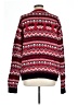 33 Degrees 100% Cotton Print Red Pullover Sweater Size L - photo 2