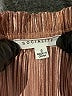 Socialite Metallic Brown Long Sleeve Blouse Size S - photo 7