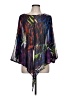 Annalee + Hope Purple 3/4 Sleeve Blouse Size L - photo 1