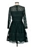 ASOS 100% Polyester Green Cocktail Dress Size 8 - photo 2