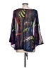 Annalee + Hope Purple 3/4 Sleeve Blouse Size L - photo 2
