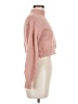Shein 100% Acrylic Pink Turtleneck Sweater Size M - photo 4