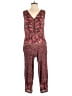 Free People Paisley Red Jumpsuit Size S - photo 1