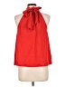 A New Day 100% Polyester Red Sleeveless Blouse Size L - photo 2