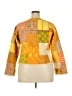 Rufina Print Yellow Orange Jacket Size XXL - photo 2