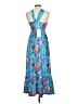 Grace Karin Tropical Blue Casual Dress Size S - photo 2